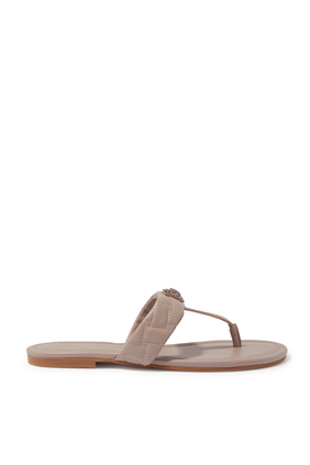 Kensington Quilted Leather Sandals